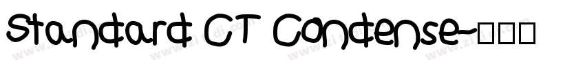 Standard CT Condense字体转换